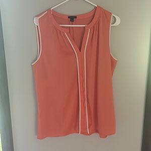 Ann Taylor women’s size large sheer sleeveless top
